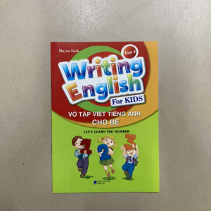 UNIT 4 -  Vở tập viết tiếng anh cho bé (LET'S LEARN THE NUMBER)